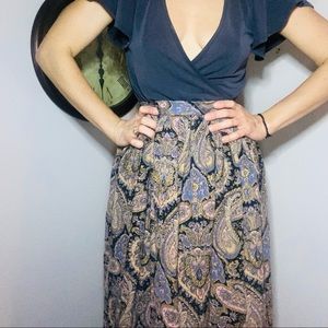 Vintage hand made paisley shirt!